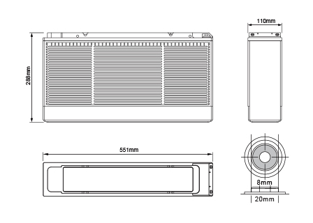 12V 150Ah Battery 