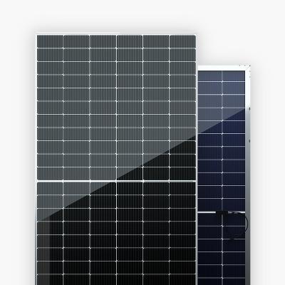 Bifacial MBB Solar Panel