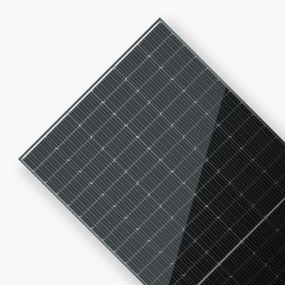 555W-575W 156 Cells Solar Panel All Black Half Cut MBB PV Module