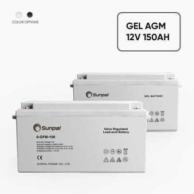 Maintenance Free Gel Deep Cycle Solar Battery 12V 150Ah