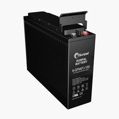 12V 100Ah Front Terminal Trickle Charge Maintenance Free Deep Cycle Battery