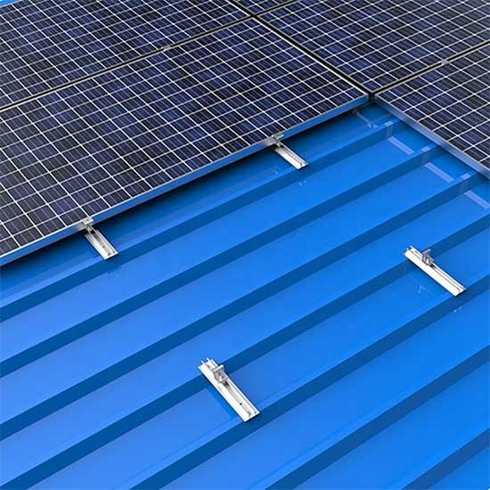 Metal Roof Solar Panel Mounting Structure