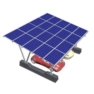 Carport Solar Panel Mounting Structure