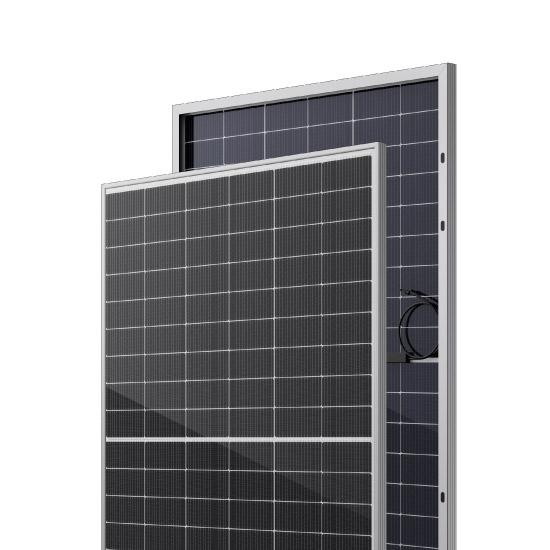 410W/425Watt/430W/435 Watt/440W N-Type TOPCon Half-Cut Glass Glass PV Panel with Transparent Backsheet