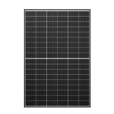 Factory Price 415~445W Mono-facial Black Frame PV Panel